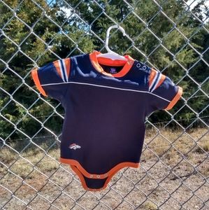 6/9 months Denver broncos onesie